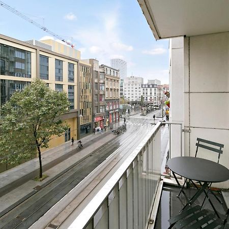 Studio In City Center With Terrace, Netflix - Wifi Antwerpen Exteriör bild